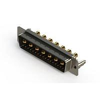 EDAC 627-24W7224-4T5 Mixed Contact D-Sub Connectors Vertical Combo Dsub