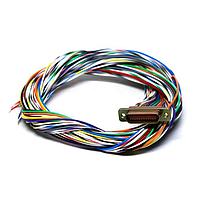 ITT Cannon MDM-25SH006B-F222 Micro-D D-Sub Connectors MICRO 25C S 36" RBW HT