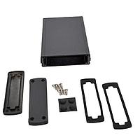 Bud Industries EXN-23355-BK PCB Enclosure Extruded Aluminum Enclosure Black (1.4 X 4.5 X 6.7 In)