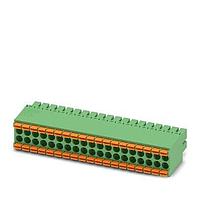 PHOENIX CONTACT 1790276 Plugs 19 Pos 3.5mm Dbl Row Plug 24-16AWG Sprin
