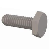 Essentra Components 010356H031 Machine Screw Hex Unslotted Bolt, #3-56 Thread, 5/16 Lg