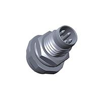 Amphenol LTW SM8-04PMMS-SF8001 Sensor Cables / Actuator Cables M8 Circular Metric Connector, A Code, Metal, 4A, 04 pins, Male Connector, Male Contact, Hexagonal, M8*1.0, Screw Thread, Solder, Receptacle, Front Fastened, IP68 Unmated