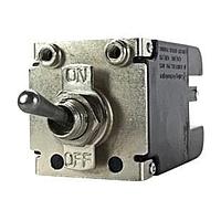 Carling Technologies MS2-B-10-460-2-1GA-A-0AB Toggle Circuit Breaker 6A 2pole Scrw Lug