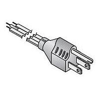 Kobiconn 173-33101-E No Receptacle Power Cord 6' 3WIRE 18AWG BLK