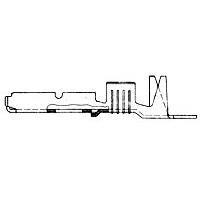 Raychem - TE Connectivity 281938-3 Quick Connect MIC MARKII RCPT CONTACT