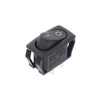 Alcoswitch - TE Connectivity PRBSA1-16F-BB0BW Rocker Switches SPST BLK QC PNL MT ROCKER SWITCH