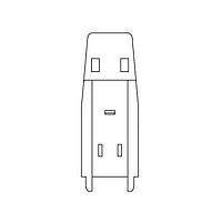 Amphenol FCI 70297-002LF Key Inserts MINI COAX CTW