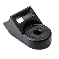 HellermannTyton HDM190HIRC2 Cable Tie Mounts Standard Torque Cable Tie Mount, Mtg Hole Dia. 0.1875", Max Torque 115.0 in lbs, PA66HIRHSUV, Black, 100/pkg