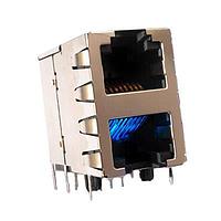 Stewart Connector SS60000-007G Modular Modular Jack  CAT6  Vertical (180)  8P 8C  Unshielded  EPP-918 Gel