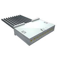 Samtec MMTS-06-24C-F-16.00-S Rectangular Cable Assemblies .100" Mini Mate Single Row Discrete Wire Cable Assembly, Terminal