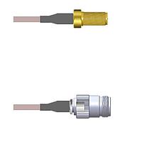 Amphenol Custom Cable Q-710200005108i RF Cable Assemblies SMA-SJ/N-SJ G316 108I