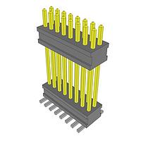 Samtec FW-08-05-S-D-530-101-A Headers Flexible Micro Board Stacking Header