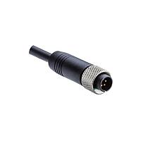 Amphenol LTW 105-04BFMM-SL7A03 Sensor Cables / Actuator Cables M10.5 Circular Metric Connector, Metal, 2A, 04 pins, Female Connector, Male Contact, Straight, Screw Thread, Overmolded, Length 3000mm, IP67 Mated