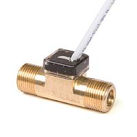 OMEGA BV2000BRN250A Low Cost Brass Body Turbine Flow Meters (3/8 in, NPT Male, 25 l/min)