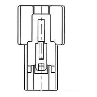 Yazaki 72821068 Plug Housing CONN 6P 090 II NAT