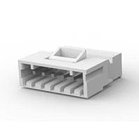 AMP Connectors - TE Connectivity 3-641438-6 Plug Housing 06P MTA156 PSTD CONN ASSY WHT