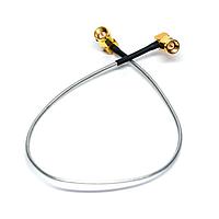 Molex / FCT 24P203C24P2-012 RF Cable Assemblies 12" MALE/MALE SMA R/A TO SMA R/A