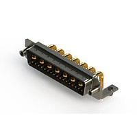 EDAC 629-24W7640-2ND Mixed Contact D-Sub Connectors Right-angle Power Combo D-Sub Connector