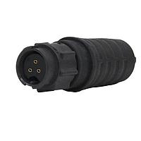 Switchcraft EN3L3F16CLX Standard Circular Connector EN3 Harsh Environment Cable-to-Cable, 3-pin, Female, Crimp, Bulk