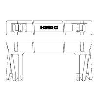 Amphenol FCI 71961-026LF Accessories QKE LATCHING STR RELIEF