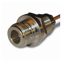 Amphenol RF 172223 Connectors N BULKHEAD CLAMP JACK FRONT MNT 316/U