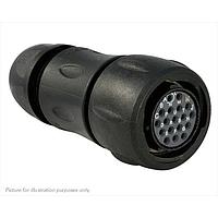 Eaton Souriau-Sunbank UTS6JC14E18S Plugs 18P Strt Socket Plug Backshell Size 14E