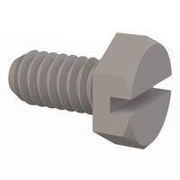 Essentra Components 3225020050 Slotted Hex Slotted Hex Screw, 1/4-20 Thread, 1/2 Lg