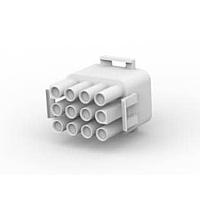 AMP Connectors - TE Connectivity 794742-1 Pin & Socket Connectors 12P UMNL PLUG HSG NATL