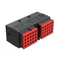 Amphenol SINE Systems ARC18-40SBR-P013 Headers 40 Position, Plug, Socket Contact, Size 16, Jackscrew, Bonded Front Seal, Keyed B, Reduced Diameter Rear Seal