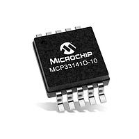 Microchip Technology MCP33141-05T-E/MS High-Precision Data Acquisition 12-bit, 500 ksps, single channel, single-ended SAR ADC