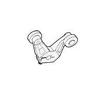 Honeywell LSZ53S Lever Roller- Yoke / Nylon Mntd On Bck Of Lever