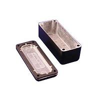 Hammond Manufacturing 1550WABK Enclosures Light Duty Aluminum 3.50x1.02x1.38"Black