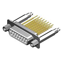 Molex / FCT 173109-1538 D-Sub Connectors - Standard Density FCT DSUB STR PC RCPT 37 PN W/SNAPIN