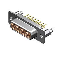 Molex / FCT 173109-0239 D-Sub Connectors - Standard Density FCT DSUB STR PC 9P RCPT W/SNAPIN M3