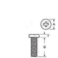 Eagle Plastic Devices 48SM026 Mounting 2.6X.45X6MM SCREW 1 = 1 PIECE