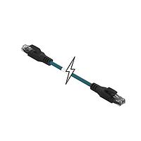 Molex 1201088475 Cat 5e MICRO-CHNG M12 2 RJ-45 CORDSET