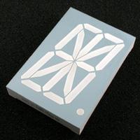 Kingbright PSA23-11GWA LED Displays 2.3" Grn 568nm Single Alphanumeric