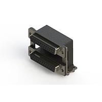 EDAC 662-025-364-04C Dual Port D-Sub Connectors Right-angle Dual Port D-Sub Connector