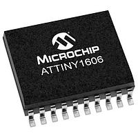 Microchip Technology ATTINY1606-SNR MCUs 20MHz, 16KB, SOIC20, Ind 105C, Green, T&R