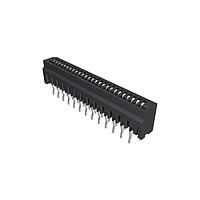 Amphenol FCI HLW26S-2C7LF Board Mount 1.00mm Flex Connectors, HLW-S series, 26 Position, Top Entry Non-ZIF Connector, 1mm (0.039inch) Pitch, Kinked Terminal