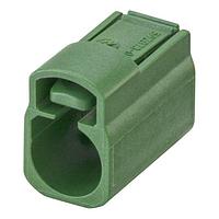 Rosenberger 59Z073-001E Accessories Plastic housing Jack Straight E Green