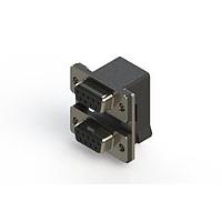 EDAC 662-009-364-007 Dual Port D-Sub Connectors Right-angle Dual Port D-Sub Connector