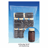 DaiHan DH.Bot3313A Bottle pet, square, amber 500ml