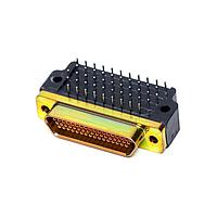 ITT Cannon MDM-51SCBR Micro-D D-Sub Connectors MICRO 51 F PC R/A