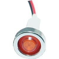 Mallory Sonalert FL1P-10NW-1-Y2V Indicators LED YEL 10MM NUT 2VAC/DC