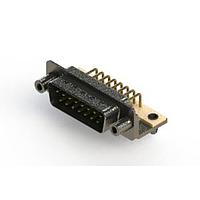 EDAC 629-M15-640-GN5 D-Sub Connectors - Standard Density Right Angle D-Sub Connector