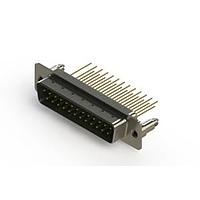 EDAC 627-M25-223-GT5 D-Sub Connectors - Standard Density Vertical Machined D-Sub Connectors