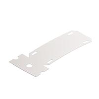 Raychem - TE Connectivity TMS-CM-1/2-4H-9 Wire Labels & Markers HS-SLV .50" WH PRICE PER PC