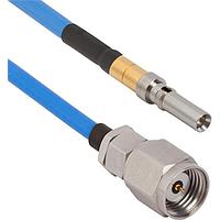 Amphenol SV Microwave MS185-085-MV67.3SMPS-120 RF Cable Assemblies 1.85mm STR M to VITA 67.3 SMPS 12"Cable