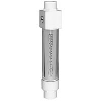 Dwyer VAT-315 Fluoropolymer Flowmeter for High-Purity Liquids, 0-10 Scale, Series VAT (1/4 in, NPT Female)